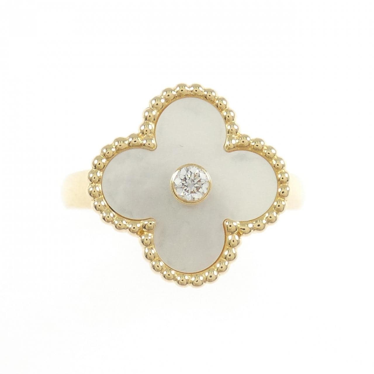 ヴァンクリーフ&アーペル ヴィンテージアルハンブラ リング