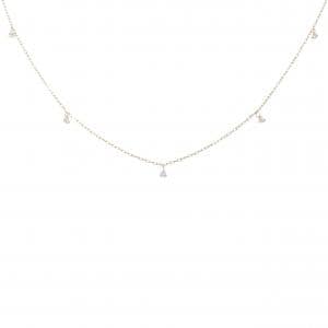 K18YG ダイヤモンド ネックレス 0.12CT