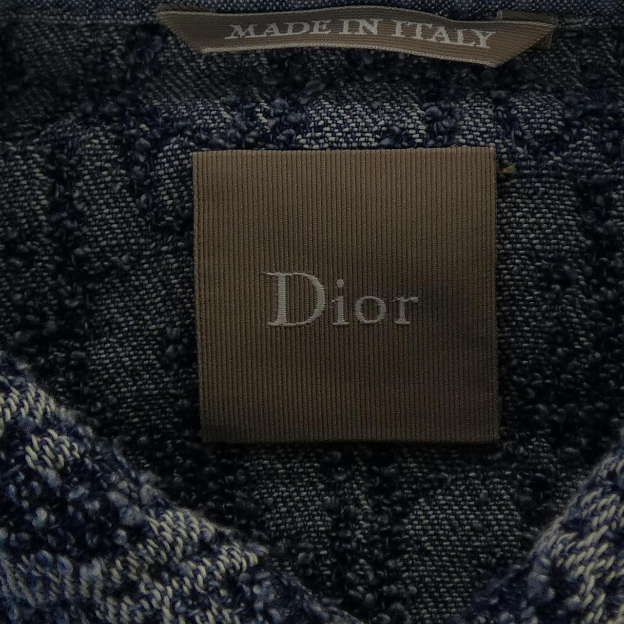 ディオール DIOR ディオール オブリーク スポンジ コットンブレンド ツイル 693D597A3088 S/Sシャツ