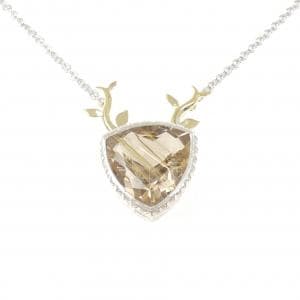 カドミ ルチルクオーツ ネックレス 16.63CT