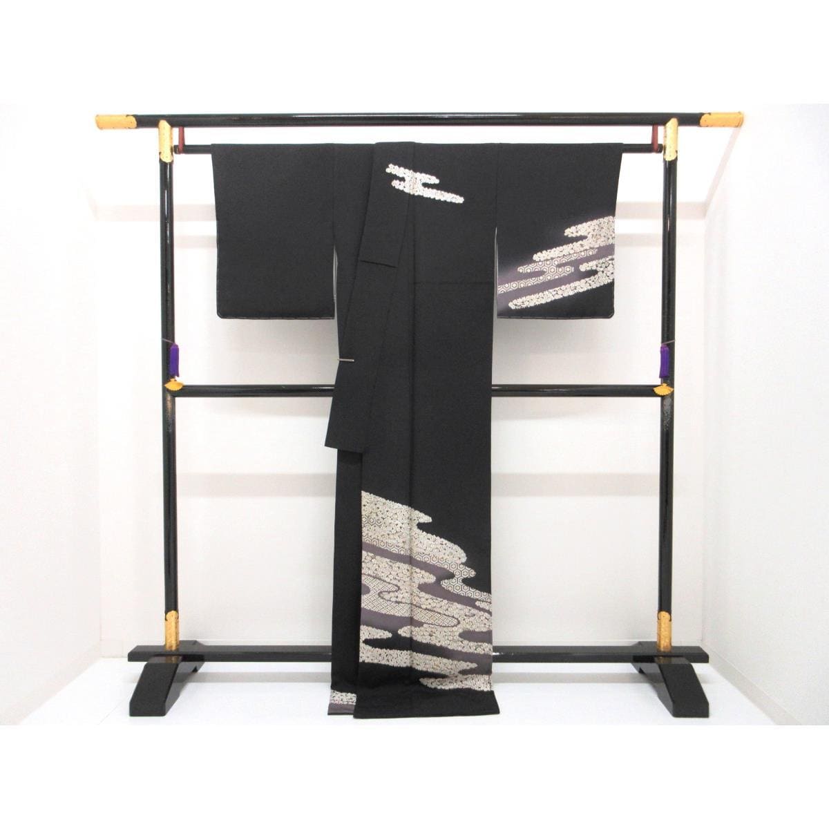 訪問着　刺繍加工　ボカシ染