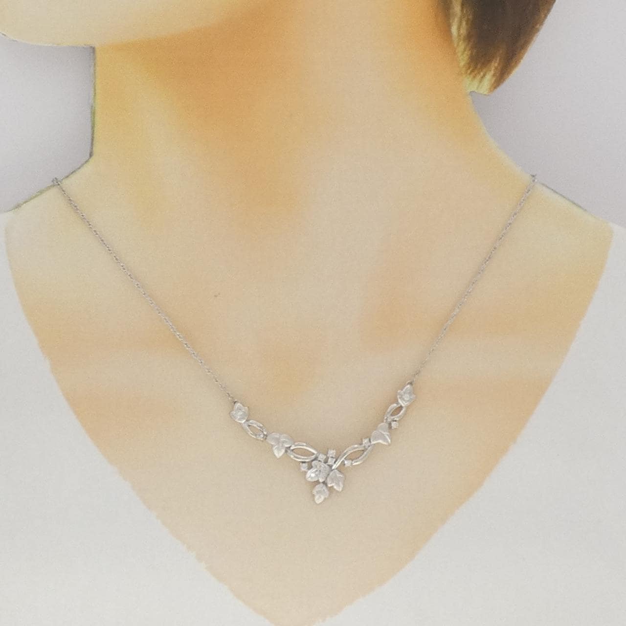 TASAKI Diamond Necklace 0.20CT