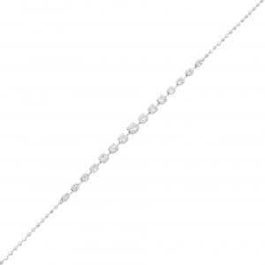 K18WG ダイヤモンド ブレスレット 0.50CT