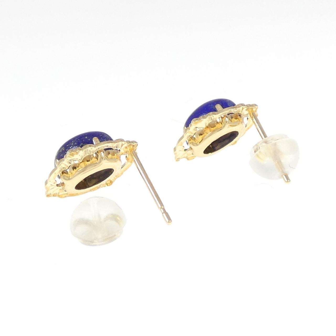 【新品】K18YG ラピスラズリ ピアス