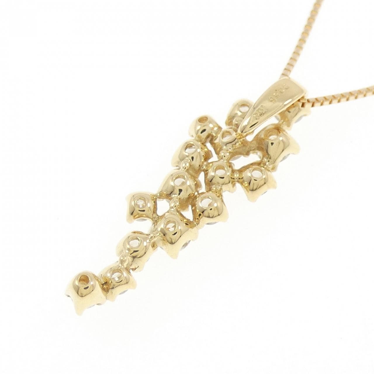 K18YG ダイヤモンド ネックレス 0.65CT