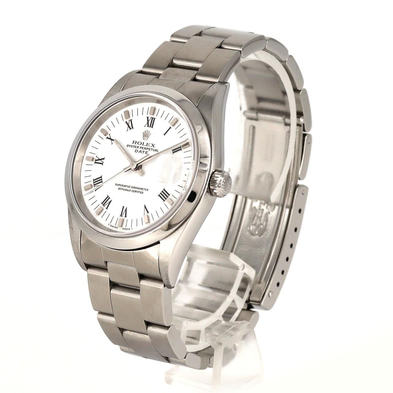 ロレックス オイスターパーペチュアルデイト 15200 SS 自動巻 A番