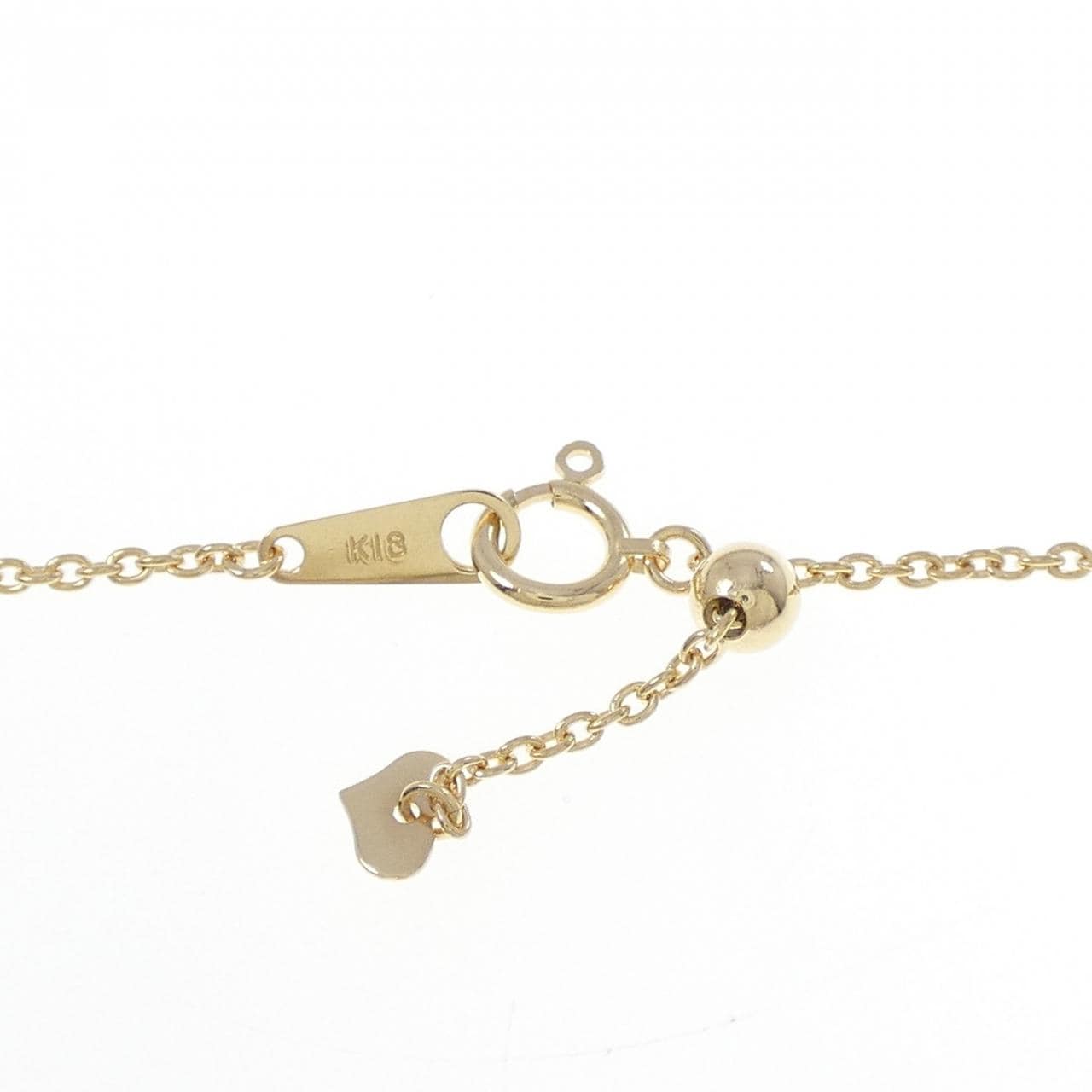 K18YG ルチルクオーツ ネックレス