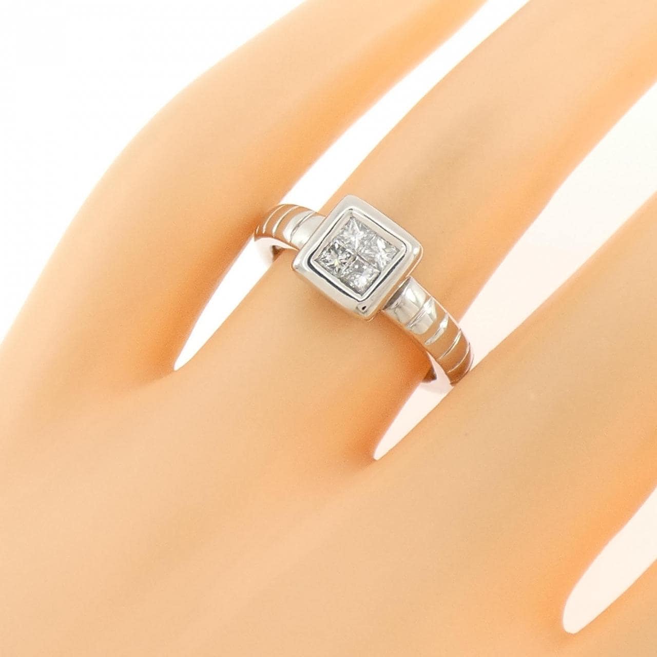 PT900 ダイヤモンド リング 0.30CT