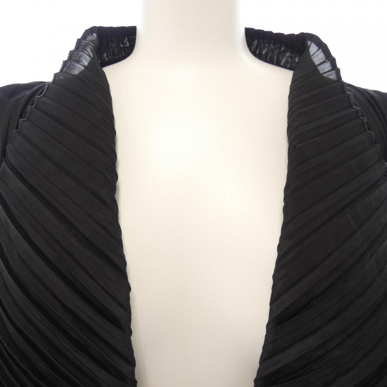 プリーツプリーズ PLEATS PLEASE ロングカーディガン