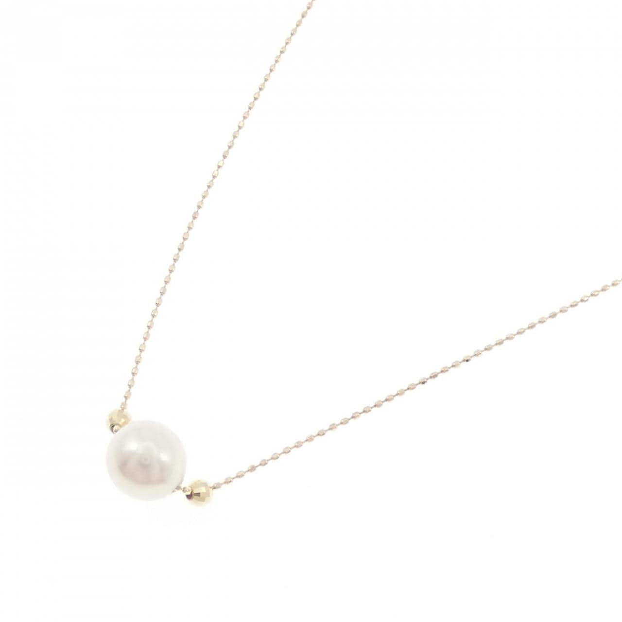 K10YG アコヤパール ネックレス 8mm