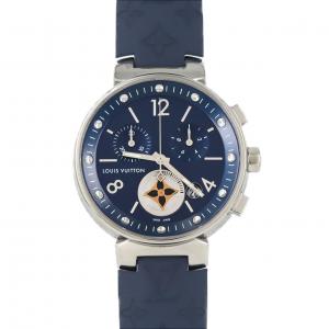 ルイヴィトン タンブール ムーンスタークロノ QA032 SS クォーツ