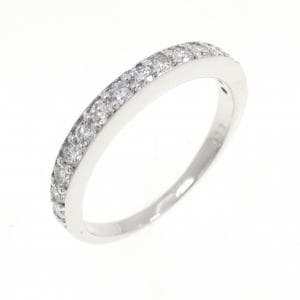 750WG ハーフエタニティ ダイヤモンド リング 0.33CT