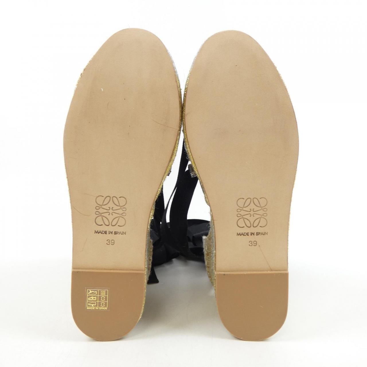 【美品】ロエベサンダル　一度履いたのみ　23.5センチ　LOEWE 10万 美品 LOEWE ロエベ サンダル 36 人気 スポーツサンダル - メルカリ