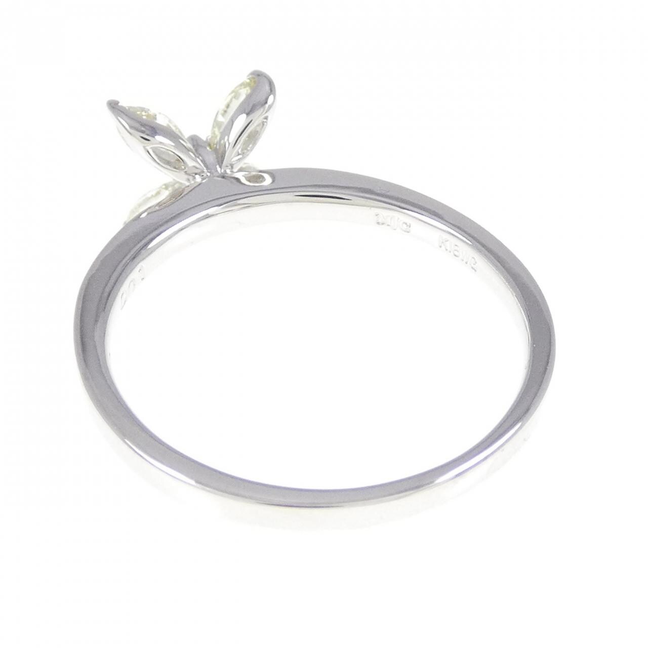 K18WG ダイヤモンド リング 0.01CT