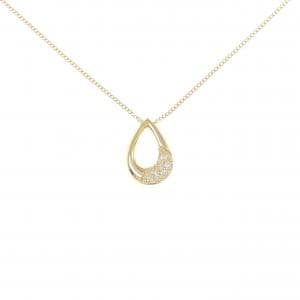 K18YG ダイヤモンド ネックレス 0.11CT