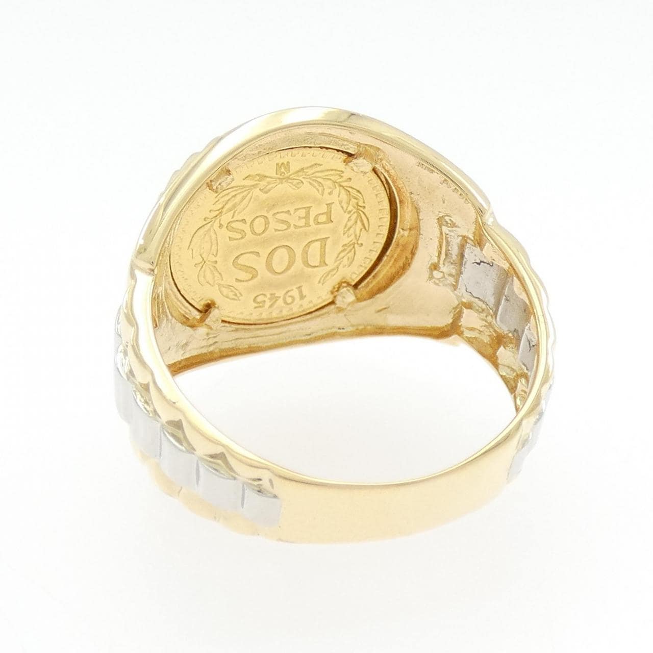 K18YG/PT900 リング