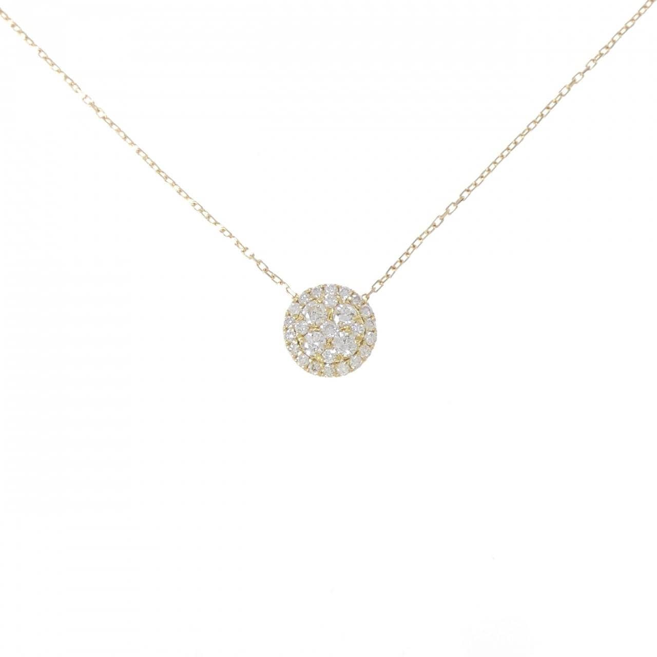 K18YG ダイヤモンド ネックレス 0.50CT