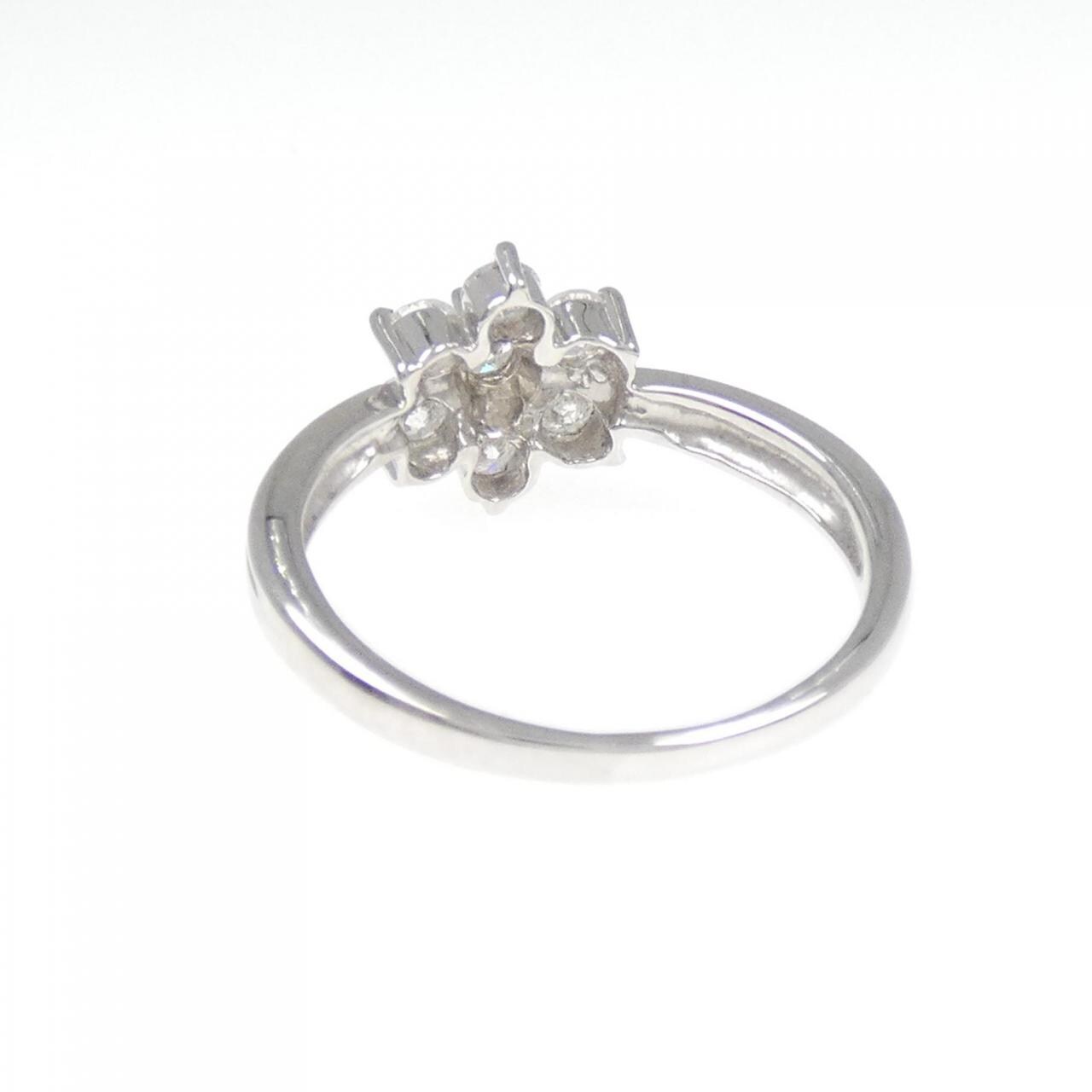 PT フラワー ダイヤモンド リング 0.50CT