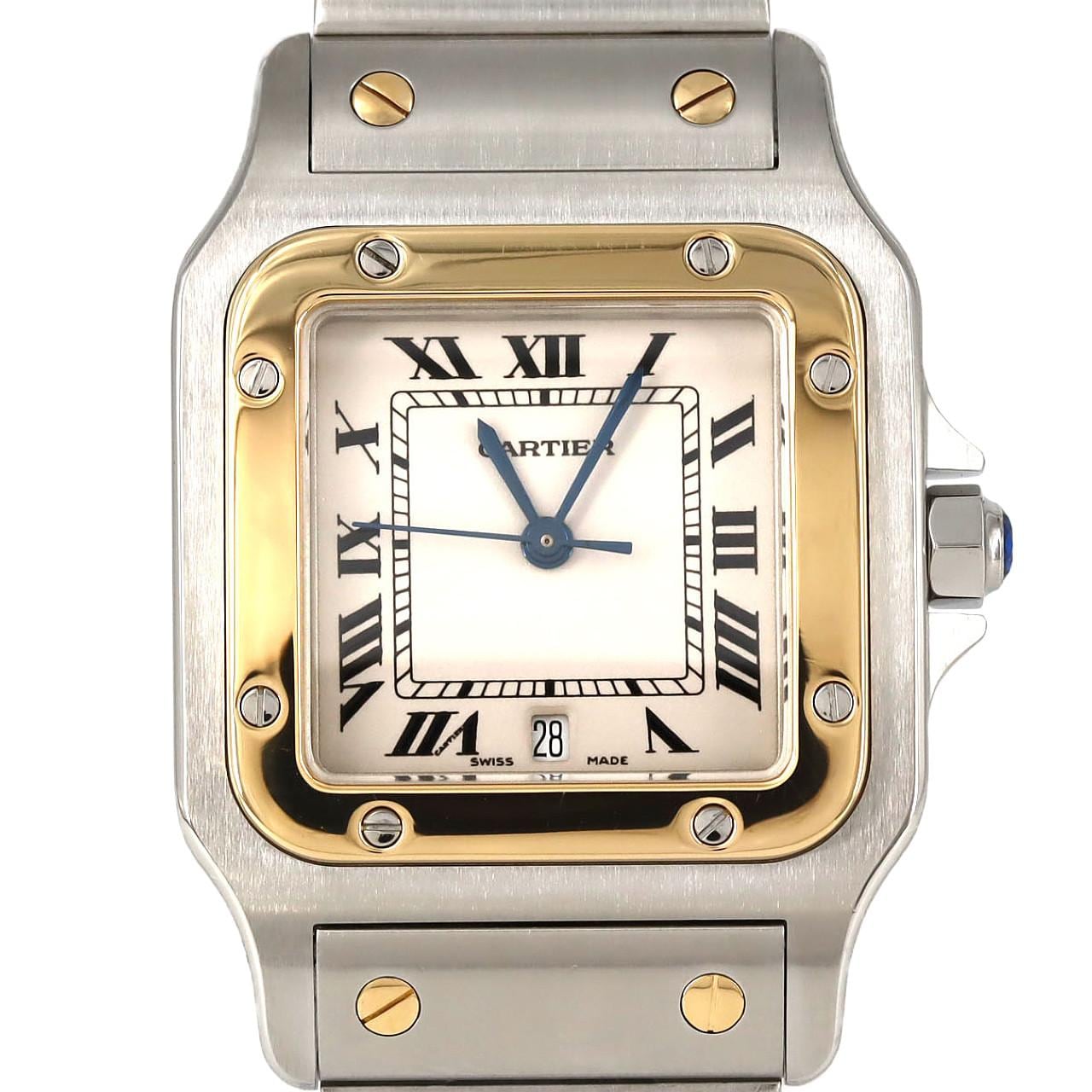 カルティエ サントスガルベLM コンビ W20011C4 SSxYG クォーツ