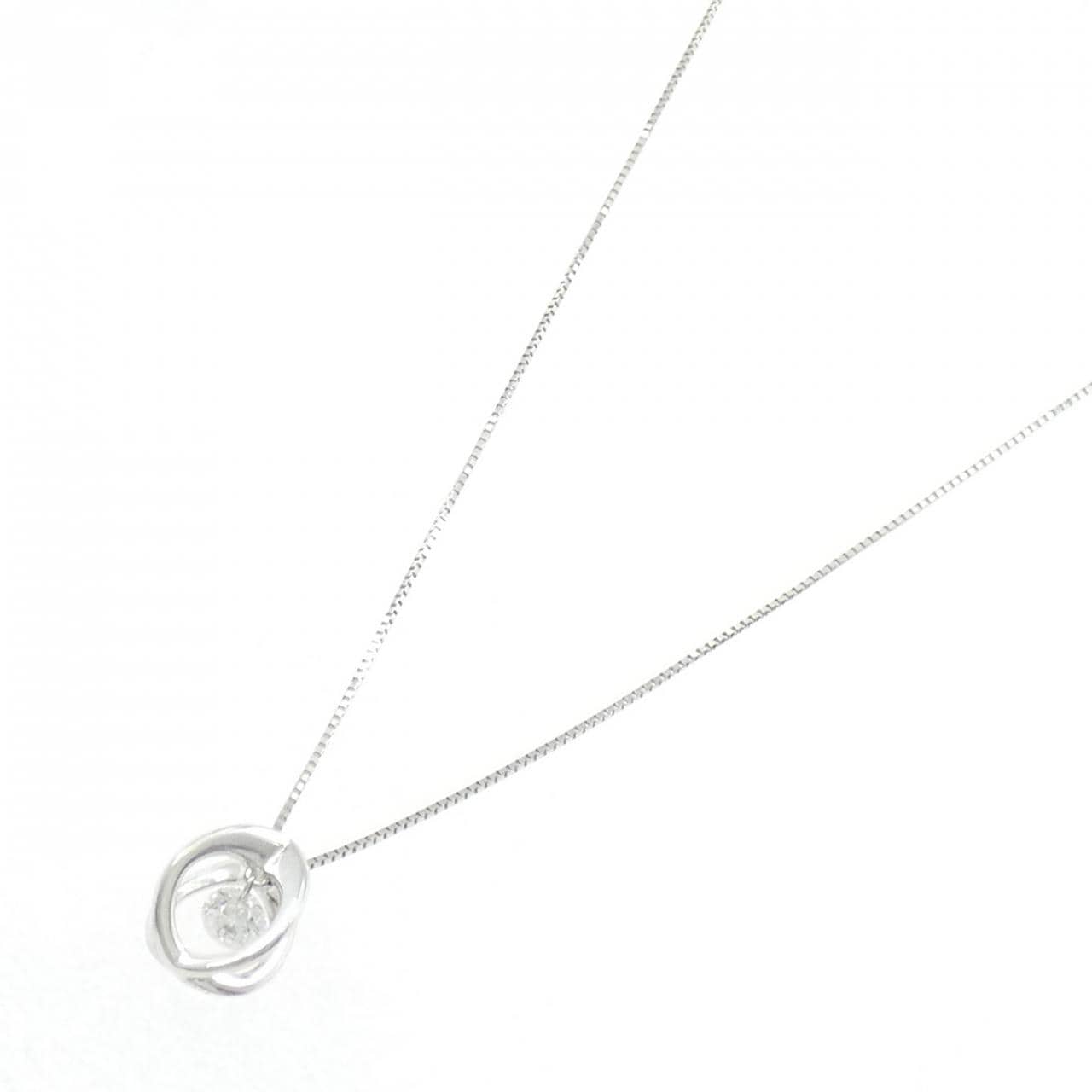 PT900/PT850 ダイヤモンド ネックレス 0.328CT