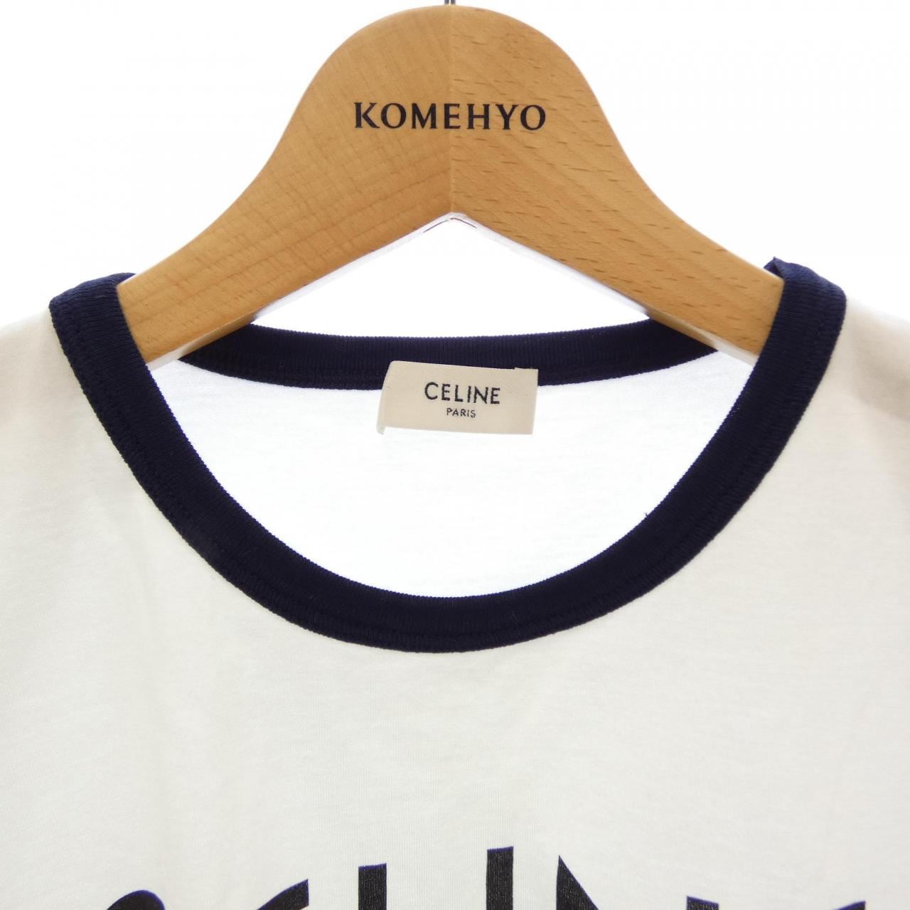 セリーヌ CELINE CELINE PARIS Tシャツ　トリオンフ TRIOMPHE 2X872671Q Tシャツ