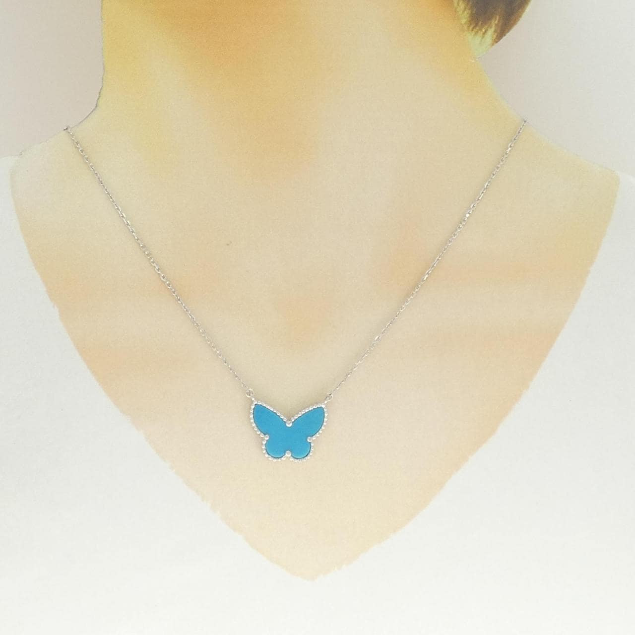 ヴァンクリーフ&アーペル ラッキーアルハンブラ パピヨン ネックレス