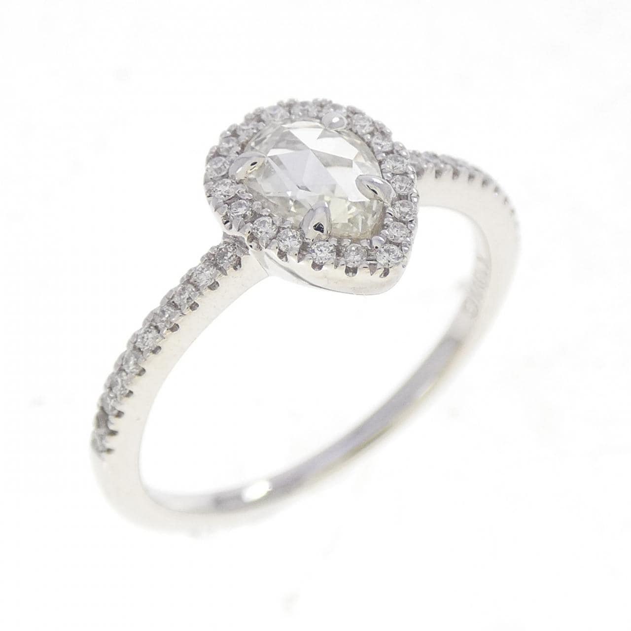 K18WG ダイヤモンド リング 0.40CT