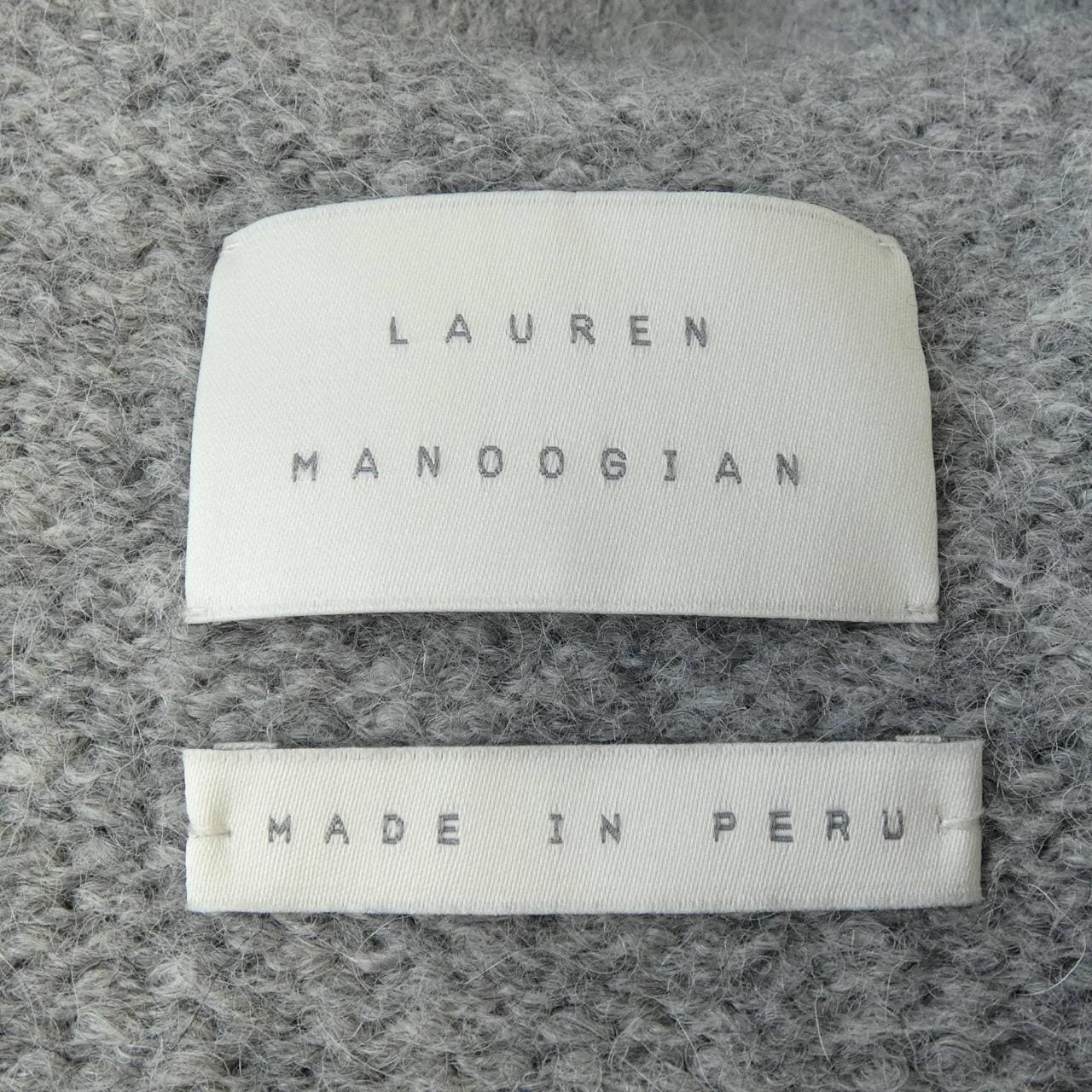 ローレンマヌーギアン LAUREN MANOOGIAN ロングカーディガン