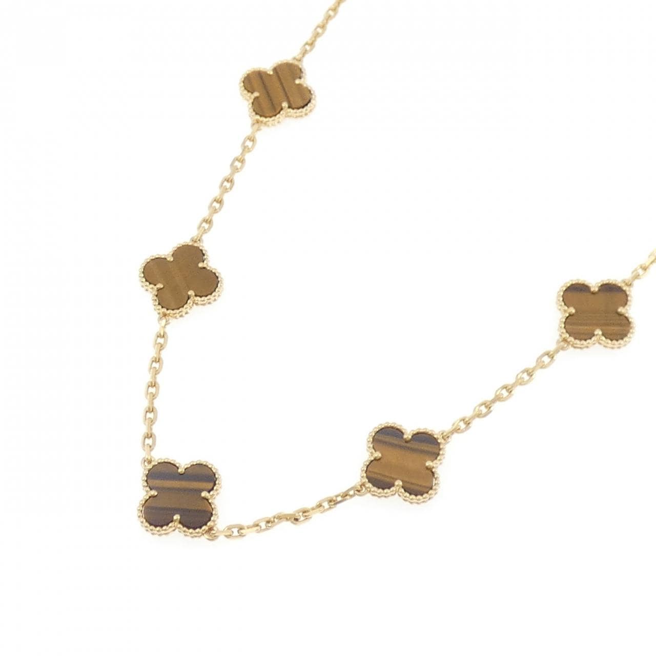 ヴァンクリーフ&アーペル ヴィンテージアルハンブラ 10モチーフ ネックレス