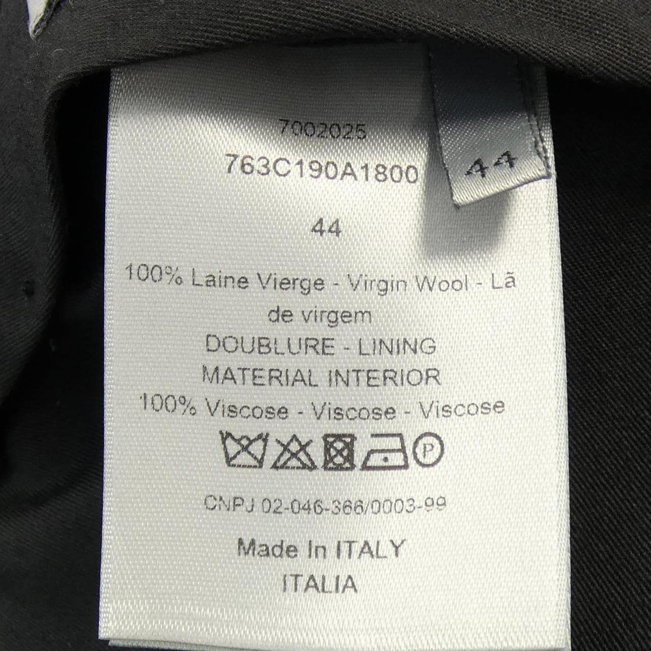 ディオールオム DIOR HOMME 763C190A1800 パンツ