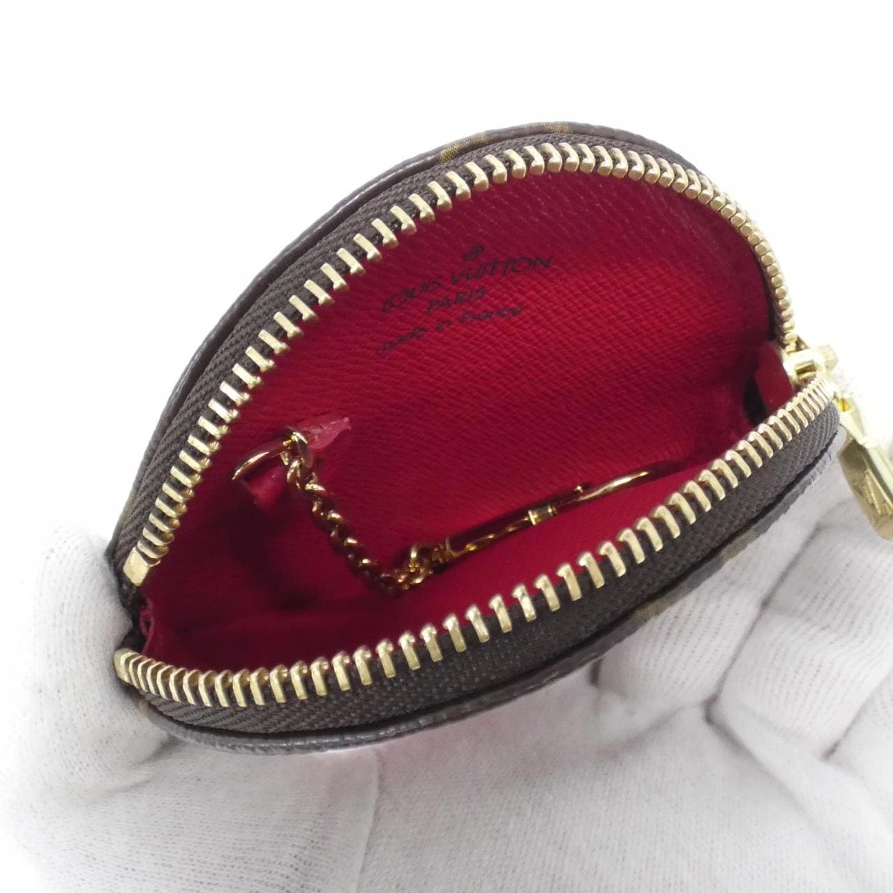 ルイヴィトン モノグラム チェリー ポルト モネ ロン M95043 コインケース