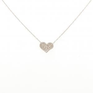 サマンサティアラ ハート ダイヤモンド ネックレス 0.22CT
