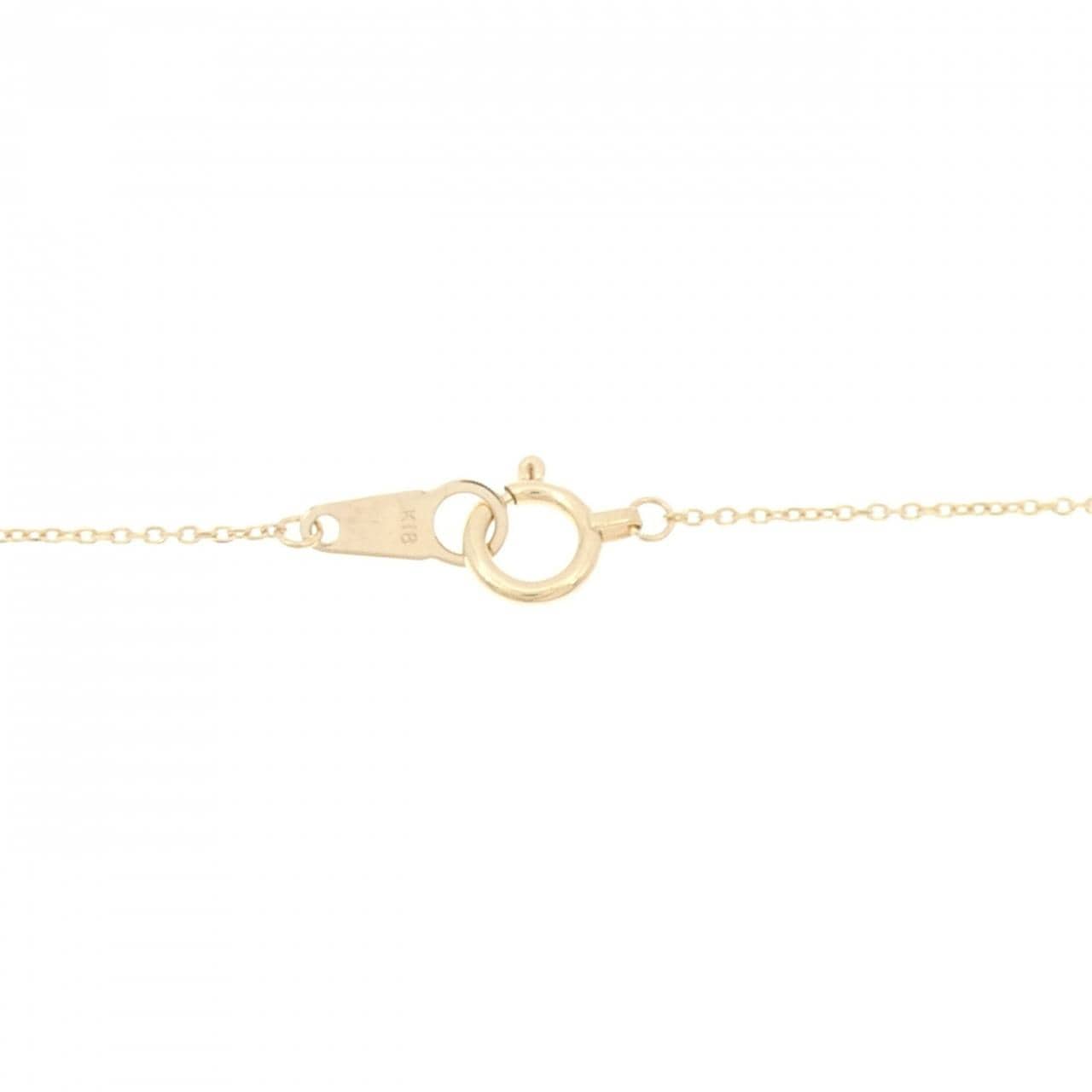 K18YG ダイヤモンド ネックレス 0.52CT