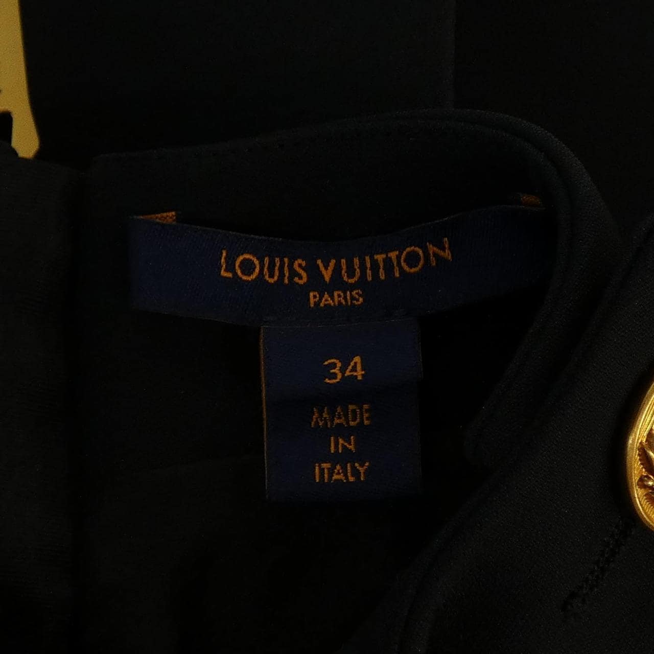 ルイヴィトン LOUIS VUITTON プレッピーマーチンゲールドレス FNDR34NQA ワンピース