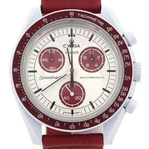 スウォッチ スウォッチxオメガ･ミッショントゥプルート SO33M101 バイオセラミック クォーツ