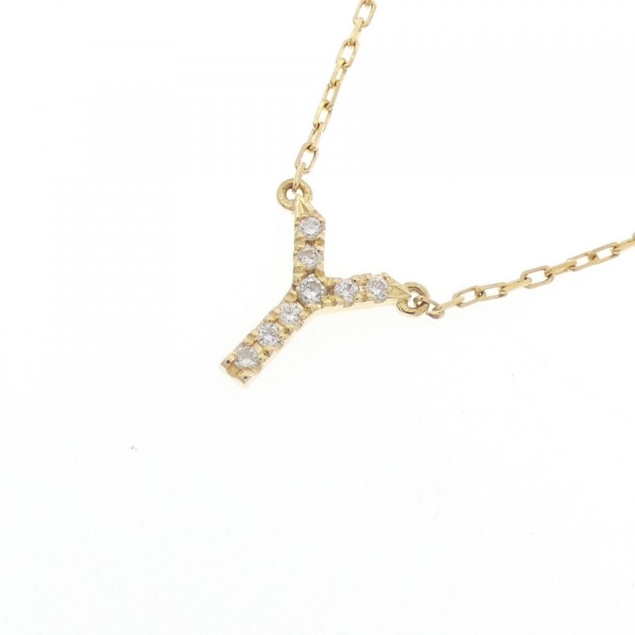 AHKAH首字母项链 0.03CT