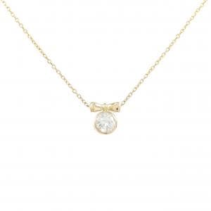 K18YG ダイヤモンド ネックレス 0.38CT