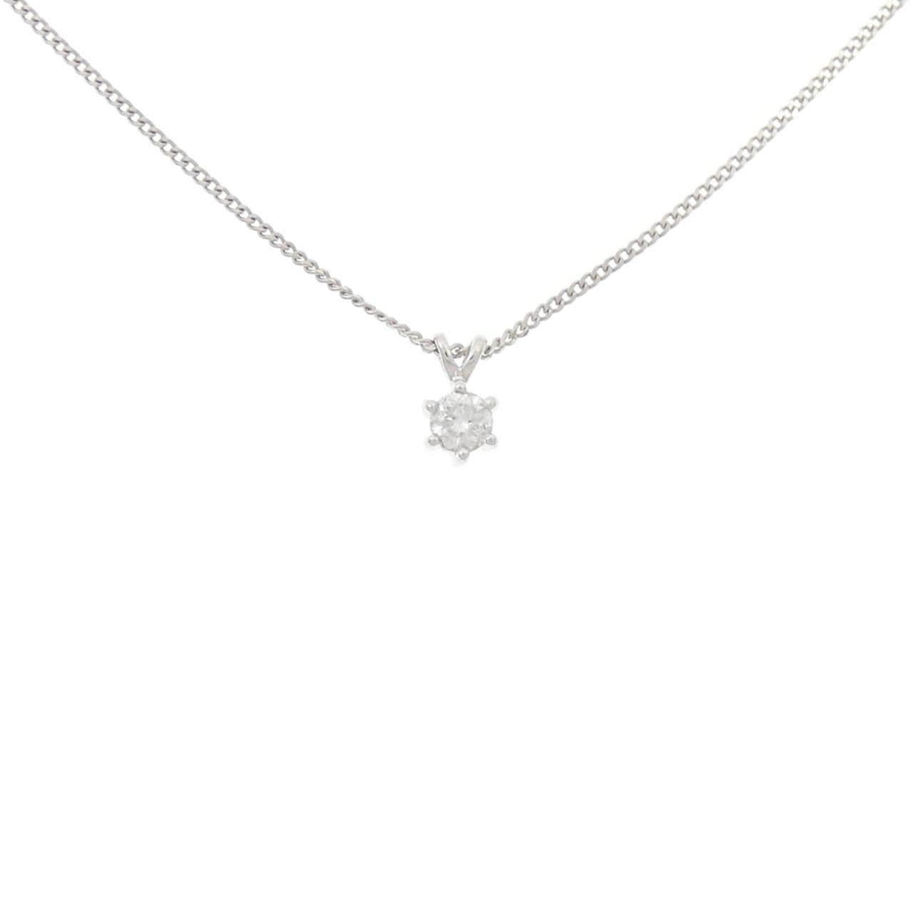 PT850 ダイヤモンド ネックレス 0.17CT