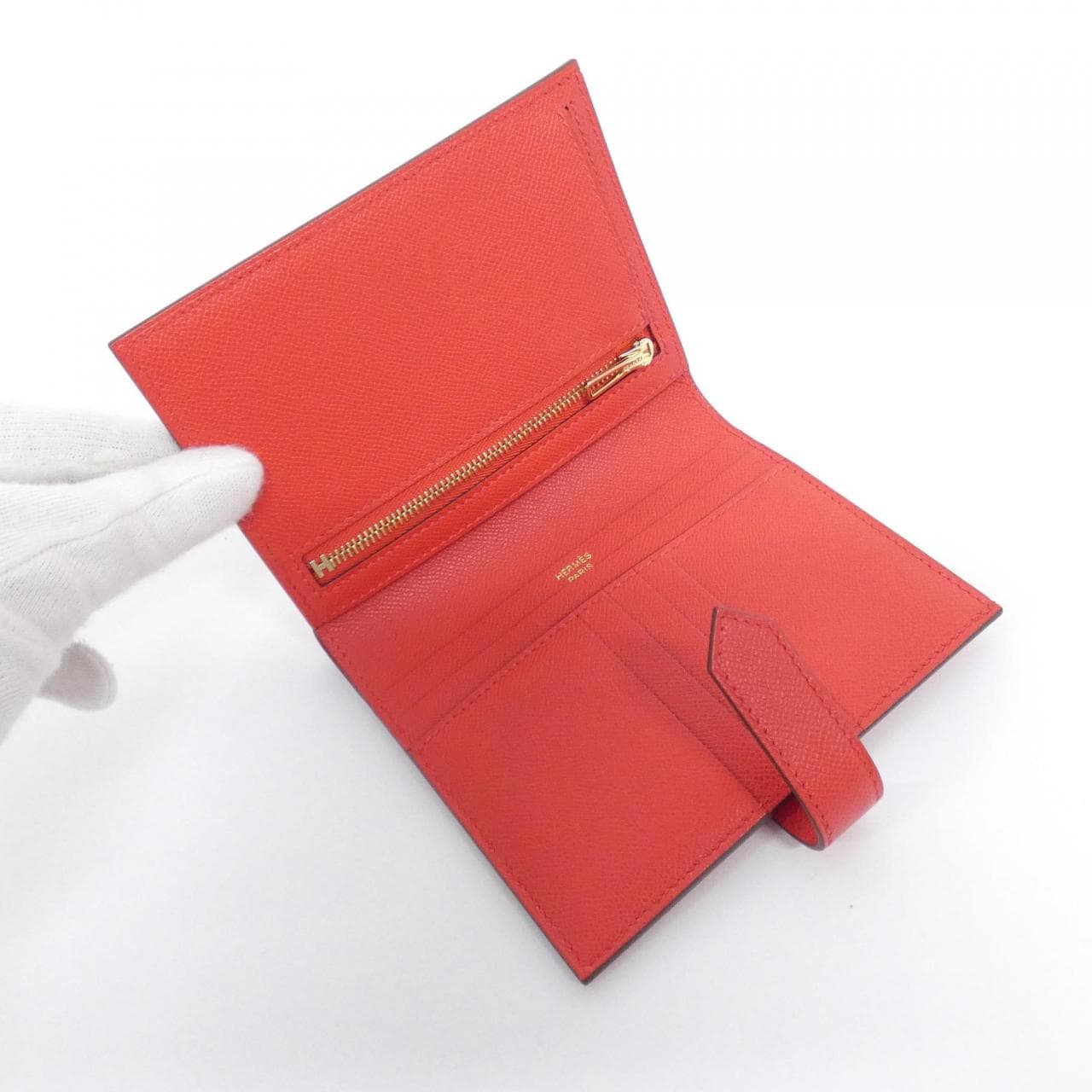 【未使用品】エルメス ベアン コンパクト 084817CC 財布