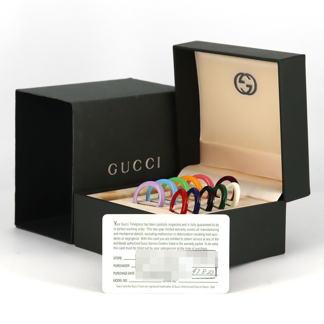 グッチ チェンジリング GP Mサイズ 11/12.2 GP クォーツ