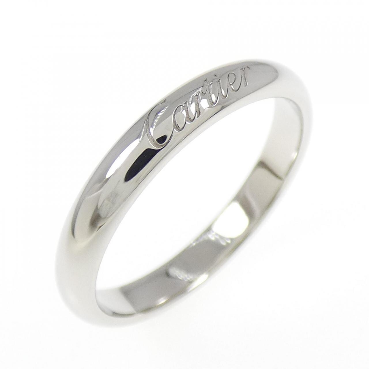 すぐ届く！ 【Cartier】 C ドゥ カルティエ リング 銀 関税込