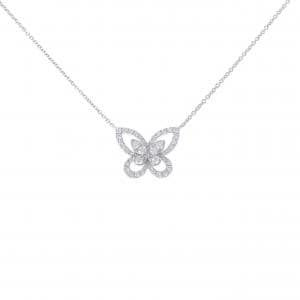 グラフ バタフライシルエット ミニ ネックレス