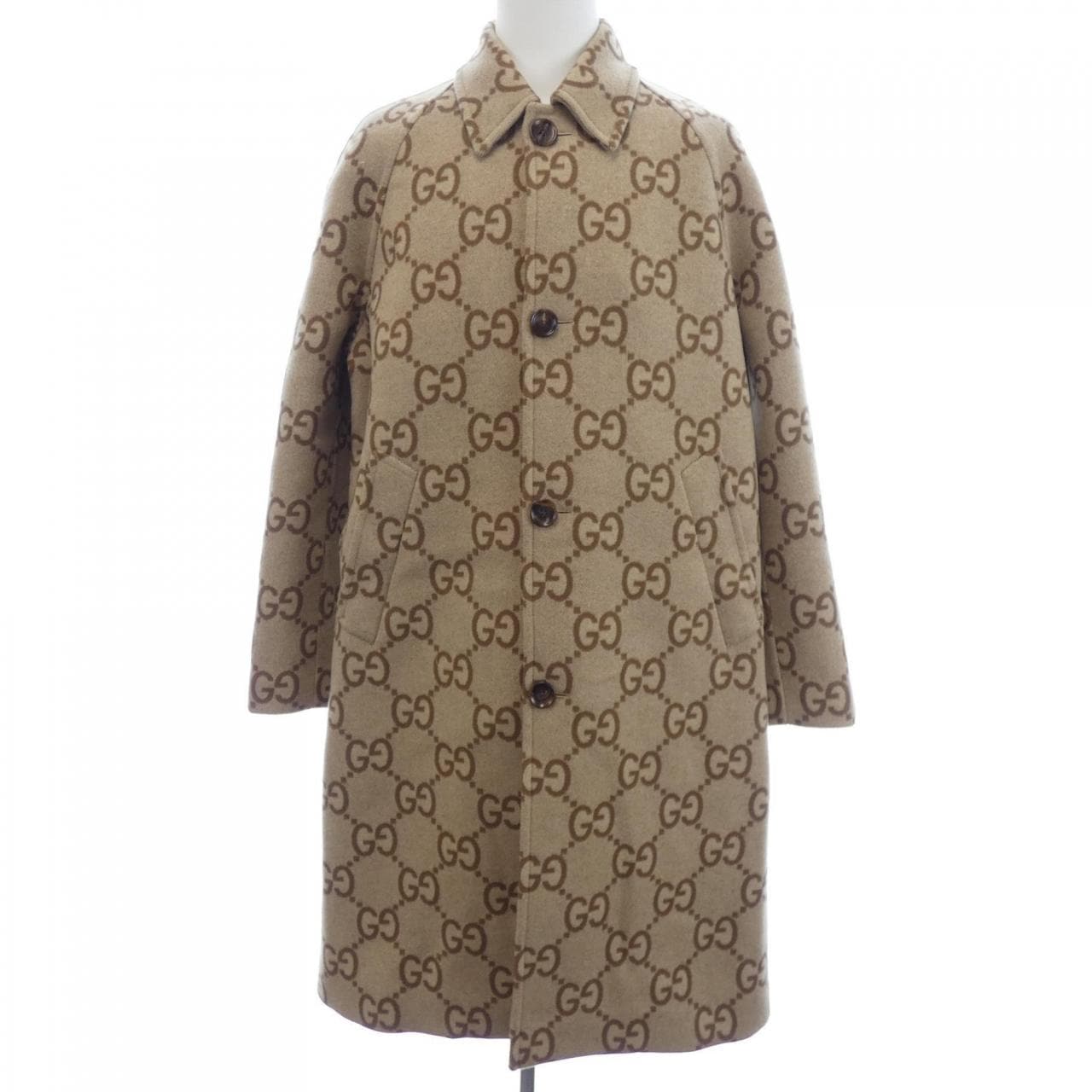 グッチ GUCCI ジャンボGGキャンバスウールコート 698708 ZAIT6 コート