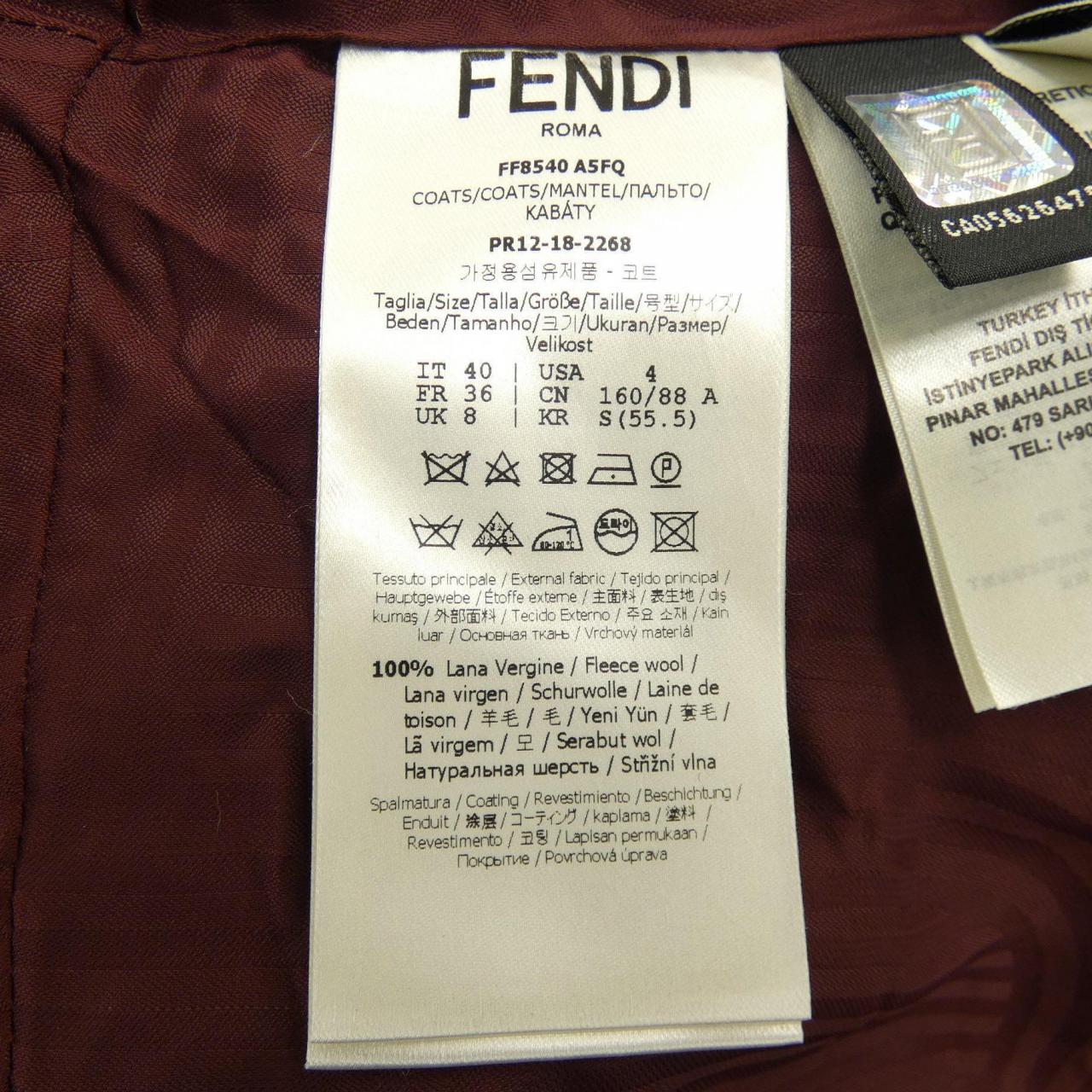 フェンディ FENDI FF8540 A5FQ コート
