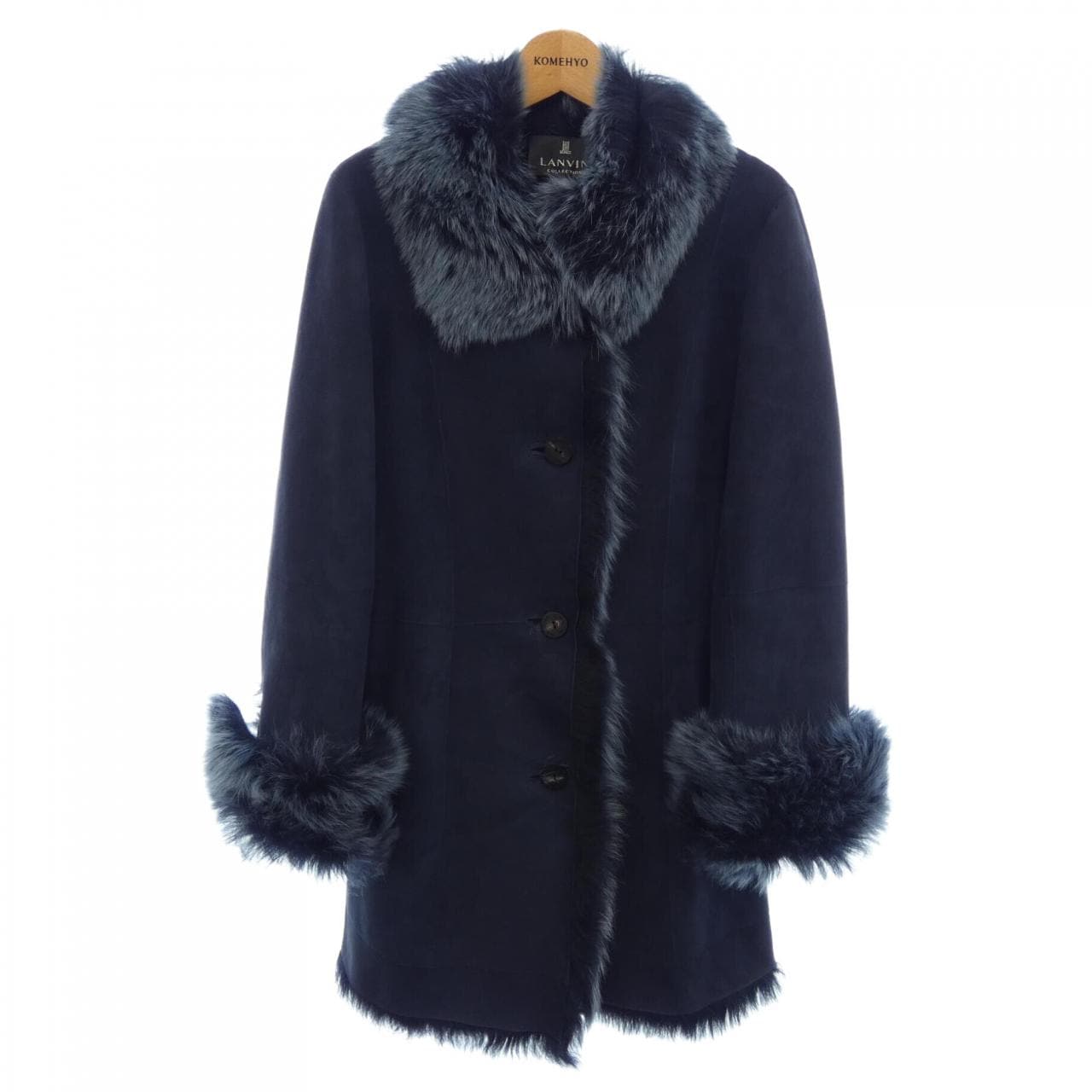 ランバン LANVIN ムートンコート