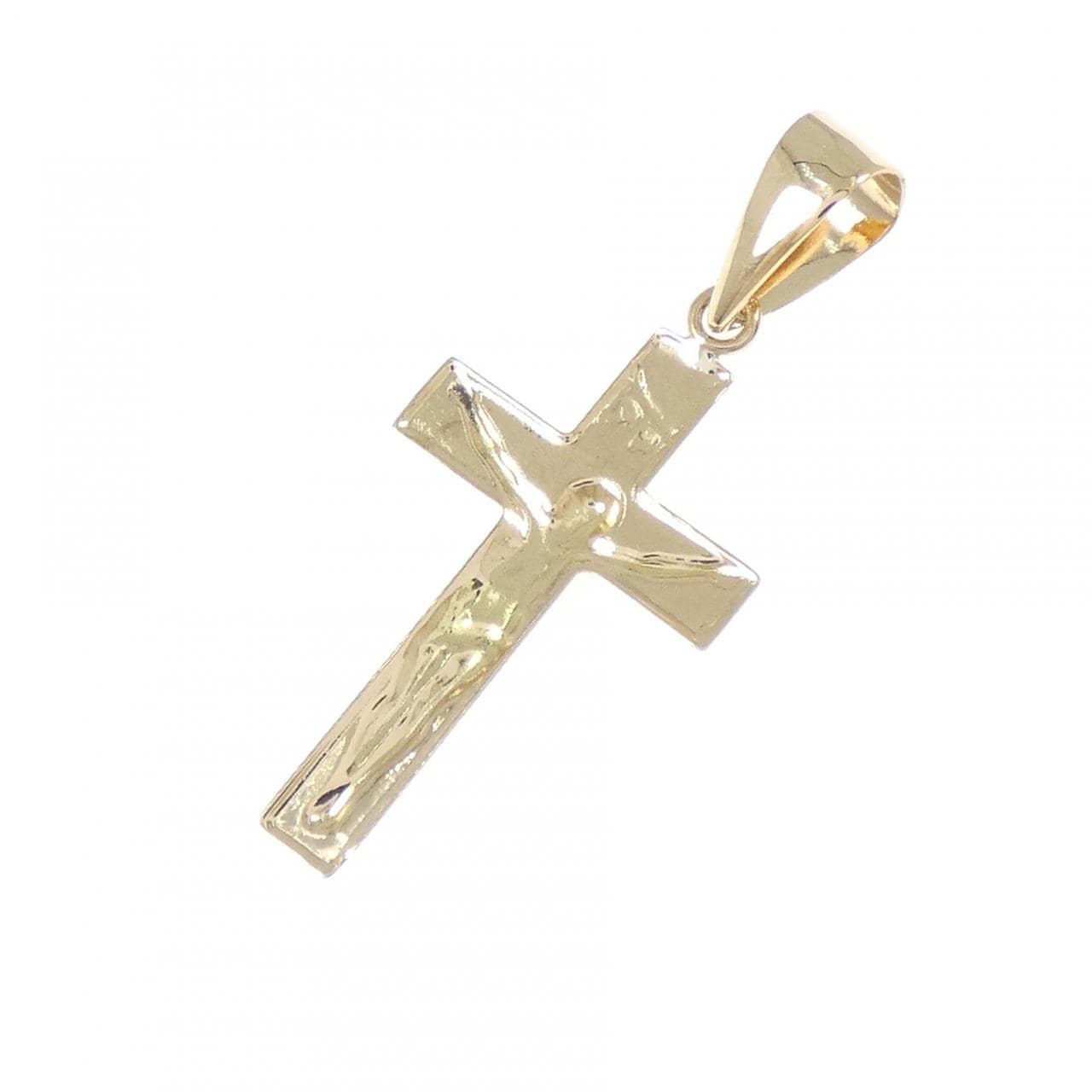 K18YG クロス ペンダント