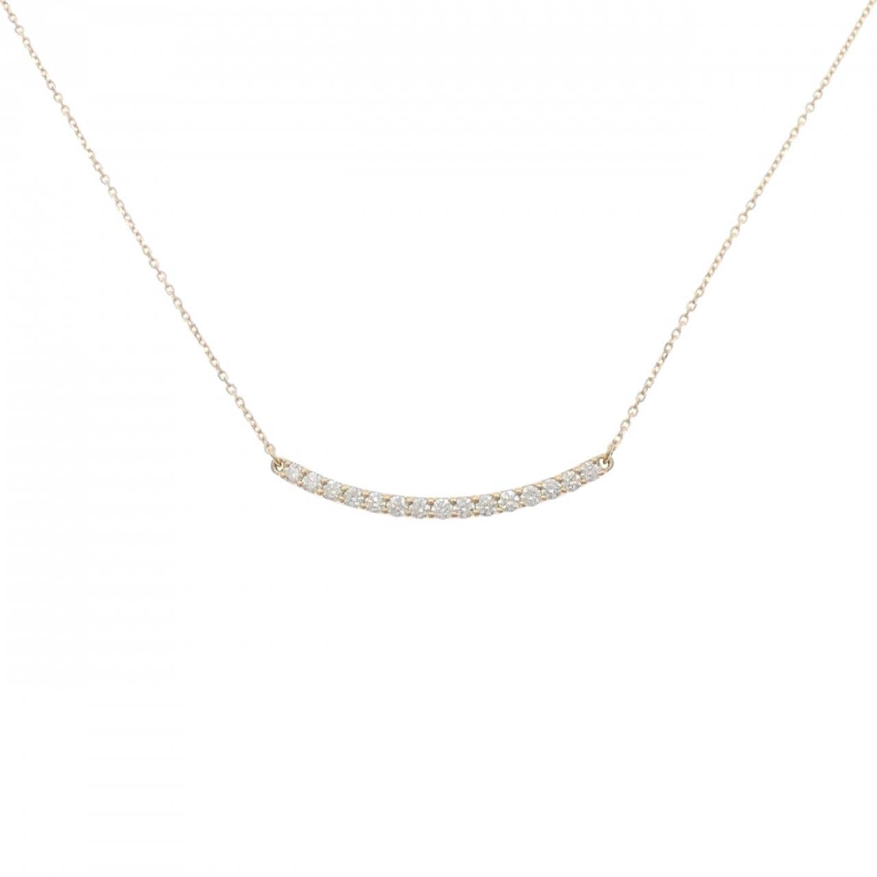 【新品】K18YG ダイヤモンド ネックレス 0.302CT