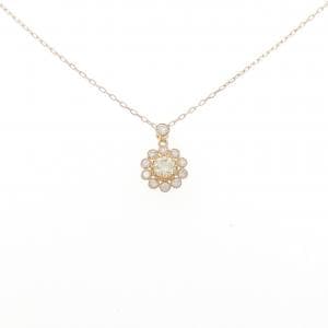 K18PG ダイヤモンド ネックレス 0.319CT