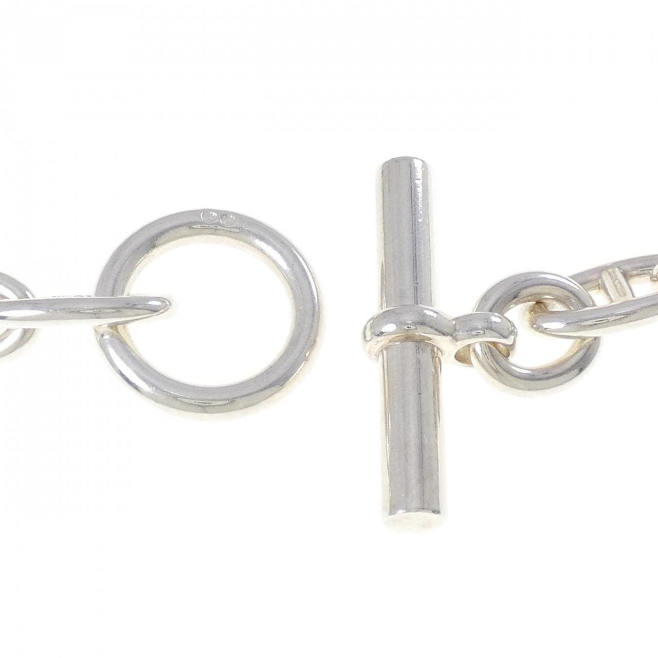 【ヴィンテージ】エルメス シェーヌダンクル GM ネックレス