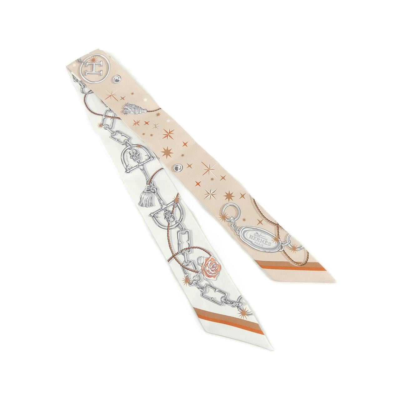 【未使用品】エルメス C'EST LA FETE ツイリー 062743S スカーフ